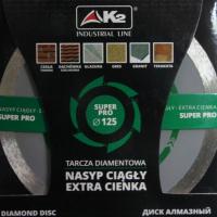 Pack 3 uds. - Disco de corte de diamante Super Pro banda continua K2 - NPDQC125-1, alta calidad y rendimiento - details 1