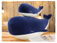 Pequeño Ballena Azul De Peluche Suave De 25cm Juguete De Animales Marinos Almohada Lindo Delfín Para Niñas Regalo De Cumpleaños - details 7