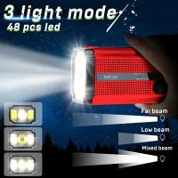 5000mAh Radio DE EMERGENCIA FM XSY-320 portátil de mano-powered Alarma Solar recargable con Alarma SOS Lintera Meteorológica de Energía para el hogar del coche - details 3