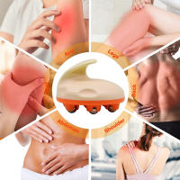Masajeador De Rodillos Para Celulitis Bola De Masaje Profundo Para Espalda Cuello Pierna Hombro Con 7 Rodillos Metálicos De 360 Grados - details 10