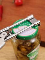 Ajustable Abrevidrios De Acero Inoxidable Antideslizante Fácil De Usar Para Cocina Accesorios De Botella Eco-amigable - details 3