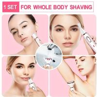 Epilador Eléctrico Para Mujer 4 En 1 Cepillo De Afeitar Inalámbrico Painless Eliminador De Vello Corporal Regalo Para Mujer - details 0