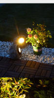 Lámpara Solar Para Jardín Decoración Exterior Impermeable LED Iluminación De Paisaje Jardín Luz De Escenario De Piedra Simulada Luz De Camino - details 7