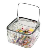 Organizador De Accesorios De Pelo Caja De Almacenamiento Transparente Para Cinturones De Cabello Lazos Algodón Organización De Cajas Y Contenedores Para Ropa Y Hogar - details 6