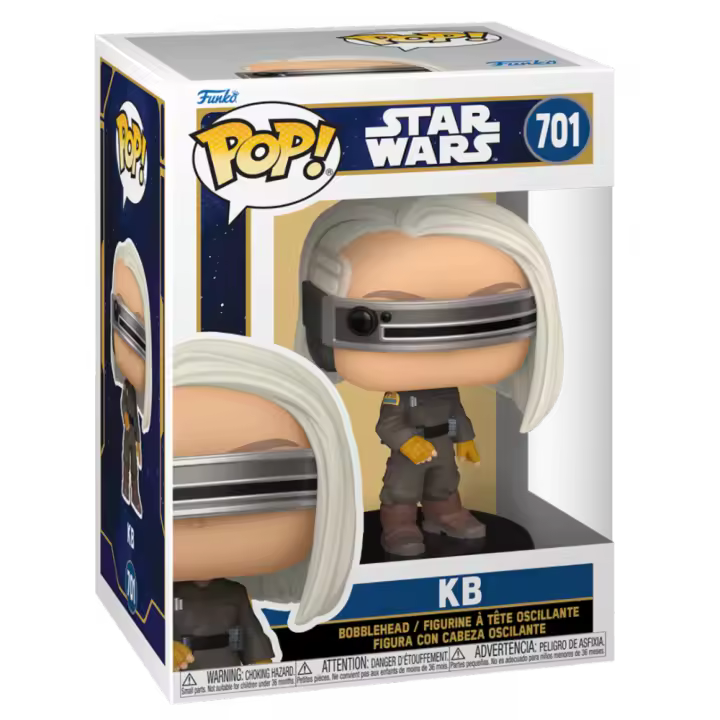 Figura Pop Star Wars Skeleton Crew Kb-Figura de Vinilo Coleccionable - Idea de Regalo- Mercancia Oficial - Juguetes para Niños y Adultos - Movies Fans - Muñeco para Coleccionistas y Exposición - 1