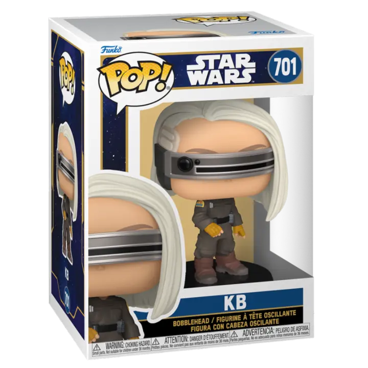 Figura Pop Star Wars Skeleton Crew Kb-Figura de Vinilo Coleccionable - Idea de Regalo- Mercancia Oficial - Juguetes para Niños y Adultos - Movies Fans - Muñeco para Coleccionistas y Exposición - 1