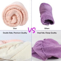Toallas De Secado Rápido Para Pelo Seco De Mujer Alfombrillas Absorbentes Para El Hogar Tapete Para Secar El Cabello - details 4