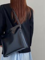 Bolso De Hombro Grande Para Mujeres Simple Y Elegante Bolso De Trabajo Y Estudio Bolso De Documentos Para Portátil Bolso De Moda De Cuero PU - details 1