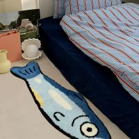 VIKAMA Alfombra Antideslizante De 40x120cm Para Hogar Decoración Salada Alfombra De Cama Alfombra De Sala De Estar Alfombra De Mesa De Café Alfombra No Esmerilada Para Adultos - details 3