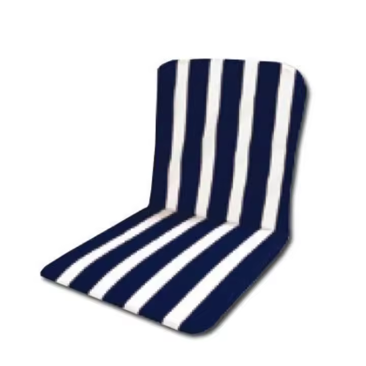 Playa cojin monobloc bajo (4 und)azul-blanco 75x42x1.5cm 10005 - 1