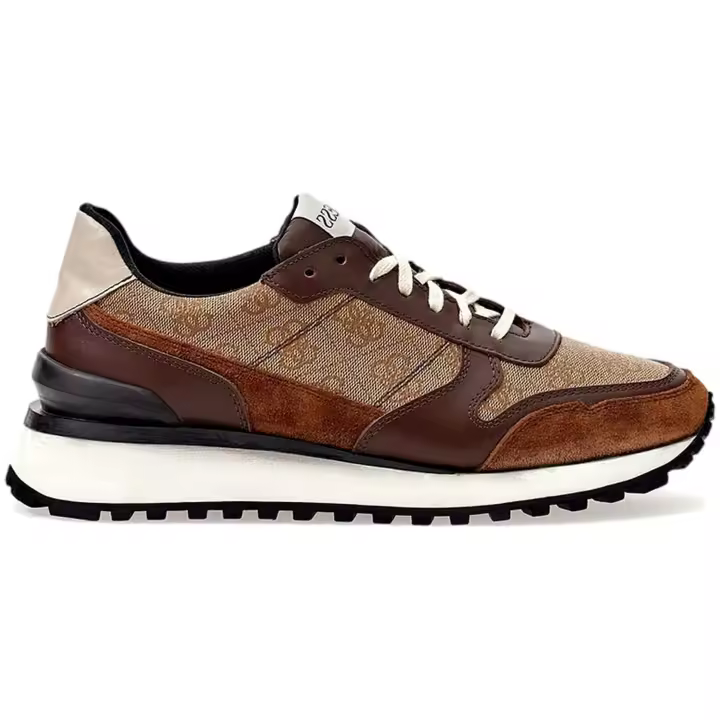Zapatillas Guess Varese para hombre en color marrón - 1