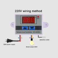 Controlador De Temperatura LED Digital Multifuncional W3001 W3002 Termostato 10A 12V 24V 220V Para Control Microcomputador Indoor - details 8