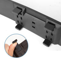 Espejo Retrovisor De Coche Ancho 285mm Vista Amplia Convexa Para Visión Mejorada Interior Clip Enclavable Auxiliar Automático - details 7