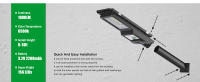 Lámpara De Pared Solar LED Super Brillante Exterior 156LED Luz De Calle Solar Con Sensor De Movimiento Impermeable Para Jardín Puerta Y Valla - details 1