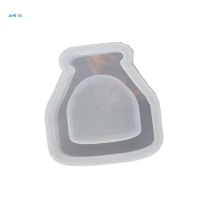Molde De Silicona Redondo Para Adornos De Collarines Y Bricolaje Herramienta Para Crear Pendantes Y Decoraciones De Bolsos - 1