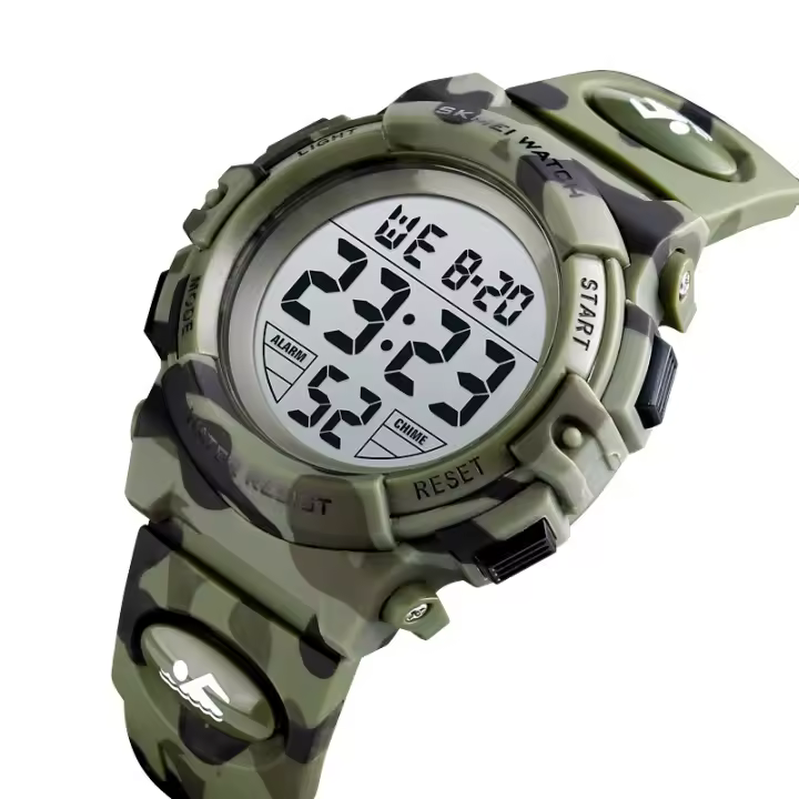 Smartwatches Reloj Deportivo digital para hombre con retroiluminación, resistente a Agua hasta 50 m - 1