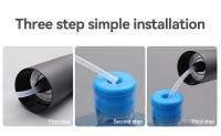 Dispensador de Agua Eléctrico,Dispensador de Bomba de Agua Distribuidor de Carga USB,extraíble,con 1 Mangueras Libres para Cortar,se adapta a botella de agua universal de galón - details 3