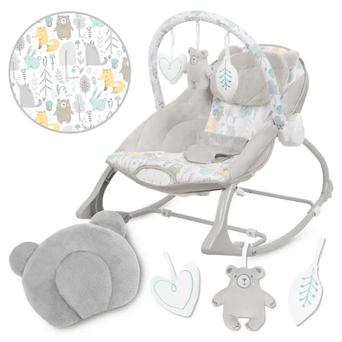 Espreguiçadeira Kidwell PINO Forest Grey - 1