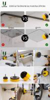 UNTIOR Set De Cepillos Eléctricos Para Taladro Limpieza De Cocina Y Baño Cepillo De Pulido De Coche Herramienta De Limpieza Eco-amigable Nylon - details 14