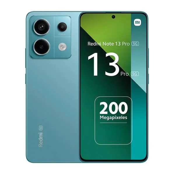 Xiaomi Redmi Note 13 Pro 5G 8GB-256GB Azul (Ocean Teal) Dual SIM - 1