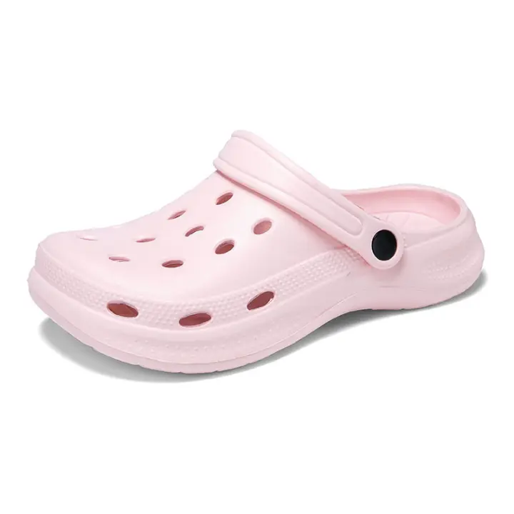 Clogs De Verano Para Hombres Y Mujeres Tallas Grandes 47 48 Sandalias De Jardín Zapatillas De Descanso Para Playa Y Hogar Zapatos Exteriores - 1