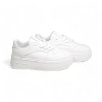 HLUNA - Zapatillas de deporte con Plataforma - Cordones Anchos - Color Blanco - ZO-YD7820-01 - details 2