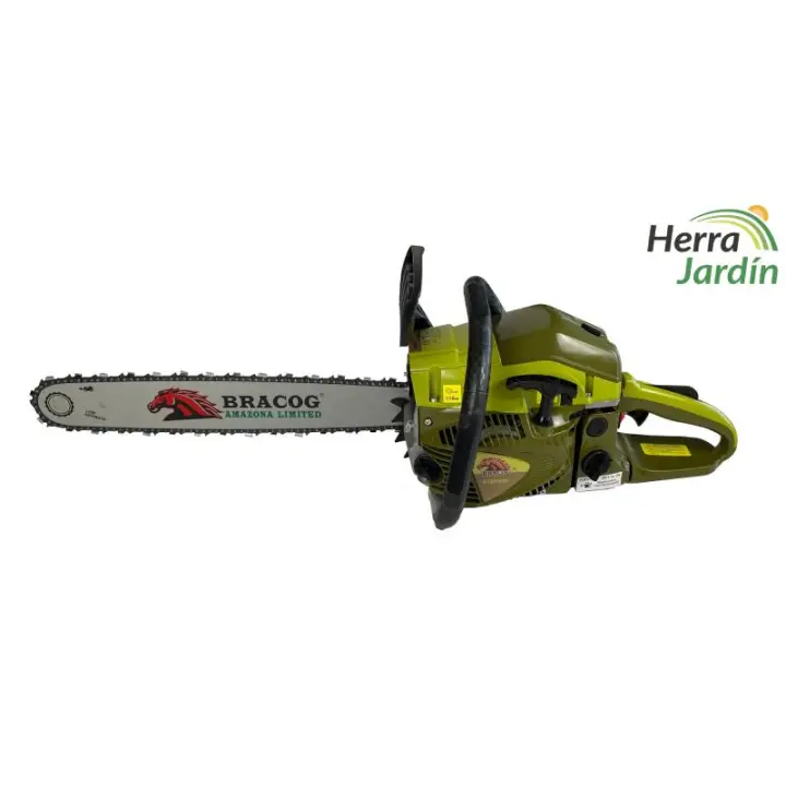 Motosierra Gasolina BRACOG HJM6200 Amazona Limited, Espadin de 50cm - 1