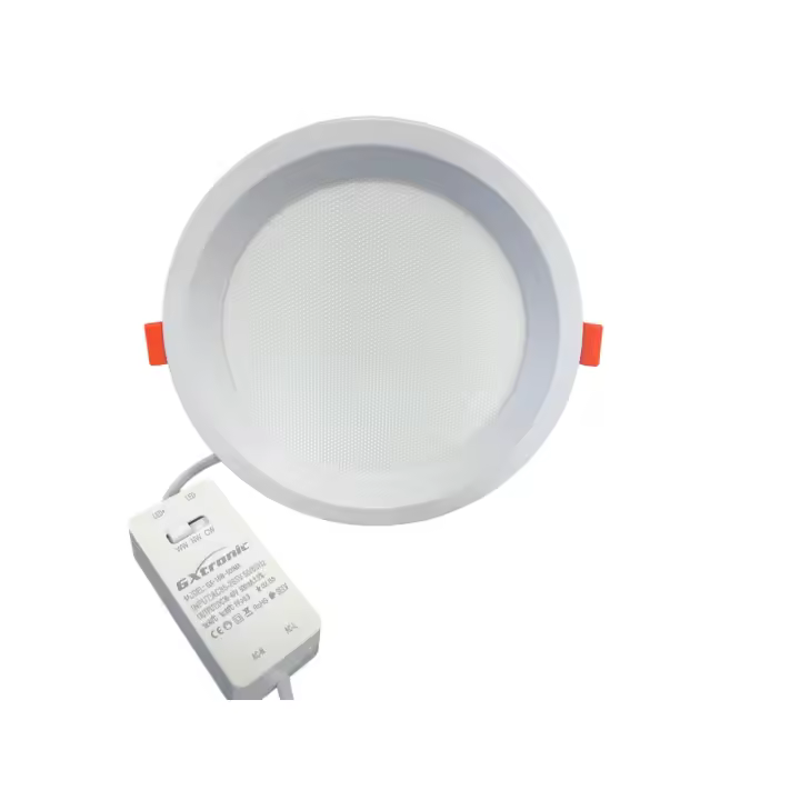 Downlight OSRAM Panel LED Slim Foco Empotrable Aluminio Sin Parpadeo Redondo - 1