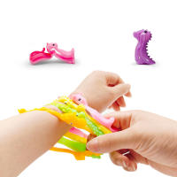 Pulseras De Animales Divertidas Para Niños Regalo De Cumpleaños Fiesta De Bautismo Bodas Carnaval Pulseras De Terciopelo Con Animal 6/10 Pcs - details 4