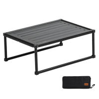 Mesa Plegable Ligera Y Duradera Para Camping Y Viajes BBQ Picnic Equipamiento Portátil Simple Y Antiviento De Aleación De Aluminio - details 9
