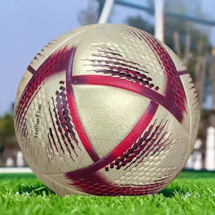 Pelota De Fútbol PU Clásica Sin Costuras Número 5 Duradera Y Larga Vida Para Entrenamiento Competición Juego Inflable Manualmente - 1