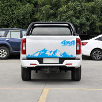 Pegatina De Camión Para Maletero 150CM 4X4 Paisaje Montañoso Estampado En Vinilo Decorativo Para Pickup SUV off Road - details 7