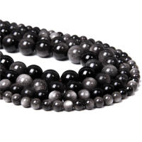 Bolas De Piedra Preciosa Negra Labradorita AAAAA 6/8mm Para Creación De Joyas Collares Y Pulseras DIY - details 4