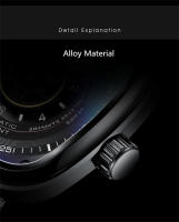 Reloj De Pulsera Para Hombre GLENAW Lujo Diseño De Esqueleto Resistente Al Agua Con Correa De Cuero Acero Inoxidable Movimiento Automático Reloj Hombre - details 5