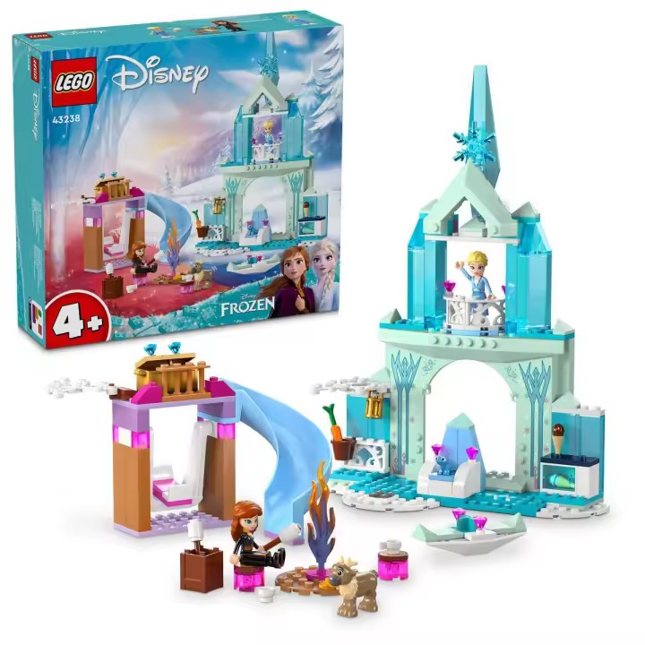 LEGO 43238 Disney Frozen Castillo Helado de Elsa Juguete construible - 1