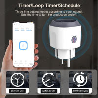 Enchufe Inteligente WiFi eWelink 16A/20A Con Monitor De Energía Y Función De Programación Compatible Con Alexa Y Google Home Alice SmartThimgs IFTTT - details 6