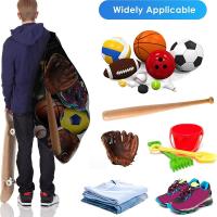 Bolsa Deportiva De Correa Grande Con Cierre De Cordón Mesh Para Almacenamiento De Baloncesto Y Fútbol 1 Pieza - details 3