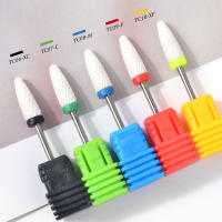 Bits De Uñas De Cerámica Para Taladro Eléctrico Herramienta De Manicura Y Pedicura Cuchilla De Pulido Para Cutícula Y Polvo De Uñas - details 2