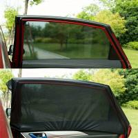 Conjunto De 2 Protecciones Solares Para Coche Con Red De Privacidad Y Mosquitos Con Hebilla - Protección UV Reducción De Calor Y Enhance - details 4