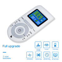 Estimulador Muscular Tens Con 12 Modos Masajeador Eléctrico EMS Acupuntura Terapia Digital Para Adelgazamiento Máquina De Electroestimulación - details 3