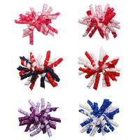 15 Pares De Cinturones Para El Cabello De Niñas Accesorios De Cabello Elásticos Y Ribbons Grosgrain Con Lazos Soporte Para Cola De Caballo - details 2