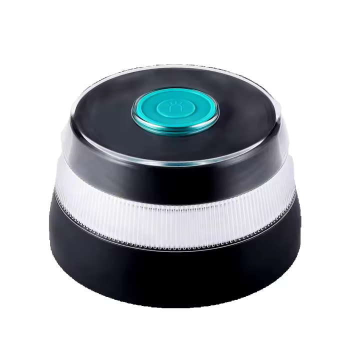 Raykong V16 Luz de Emergencia Geolocalizada Homologada DGT con Conectividad IoT, Batería Incluida, IP54, Visibilidad 360º - Certificado PC25110058 - 1