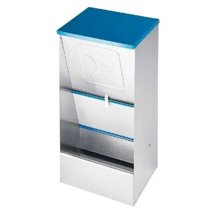 Copele Tolva Chapa Galvanizada para Perros con capacidad para 10 L. - 1