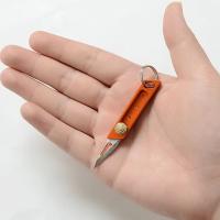 Cuchillo De Bolsillo Miniatura Portátil De Aleación Con Caja Cortador De Llavero Útil Herramientas EDC Cuchillo Fijo De Estación - details 3