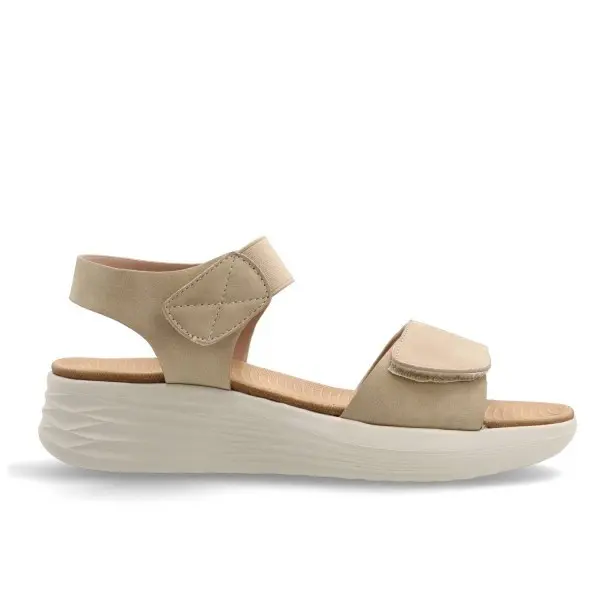 Sandalias con dos velcros Mysoft planta blanda - 1