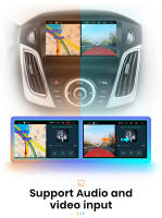 AWESAFE inalámbrico CarPlay Android Auto Radio para Ford Focus 3 MK3 2010 2011 2012 2013 2014 2015 2016 2017 2018 2019 coche reproductor multimedia GPS 2 din autoradio volante controles RDS Bluetooth - details 15