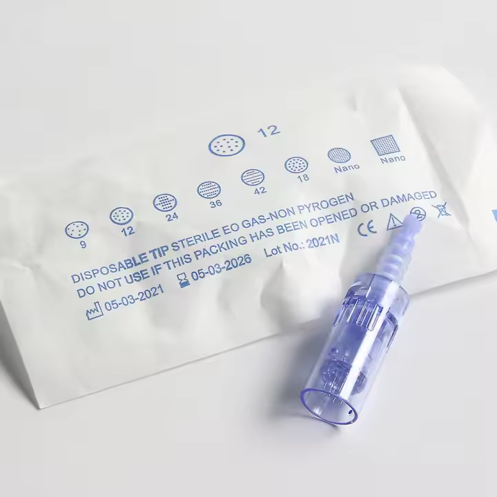 50 cartuchos Derma Pen A6 de 12 pines para microagujas - 1