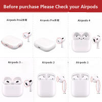 Funda Protectora Para AirPods 4 pro 1 2 3 Con Patrón Personalizado Cubierta Frosted Para Auriculares Inalámbricos Silicona - details 0