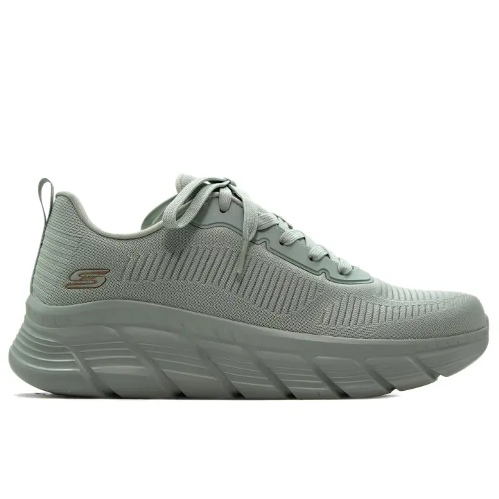 Skechers 117385 Zapatillas deportivas,cordones,sneakers,rejilla,suela blanca de goma,cuña,calada,tela,cuña 6cm para señora - 1