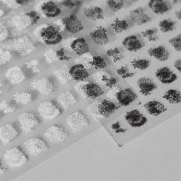 Hoja De Tela De Encaje Kawaii 5D Para Arte De Uñas Estilo Japonés Rosa Blanca Accesorios De Manicura DIY Decoraciones Para Uñas - details 0